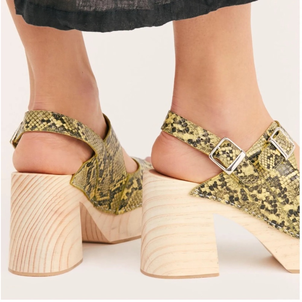 Free People Printed Belems Clog - Picture 4 of 11